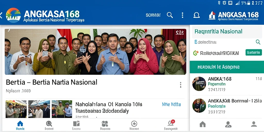 Tampilan antarmuka ANGKASA168 yang ramah pengguna untuk berita nasional.