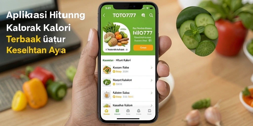 Antarmuka TOTO777 yang memudahkan penghitungan kalori.